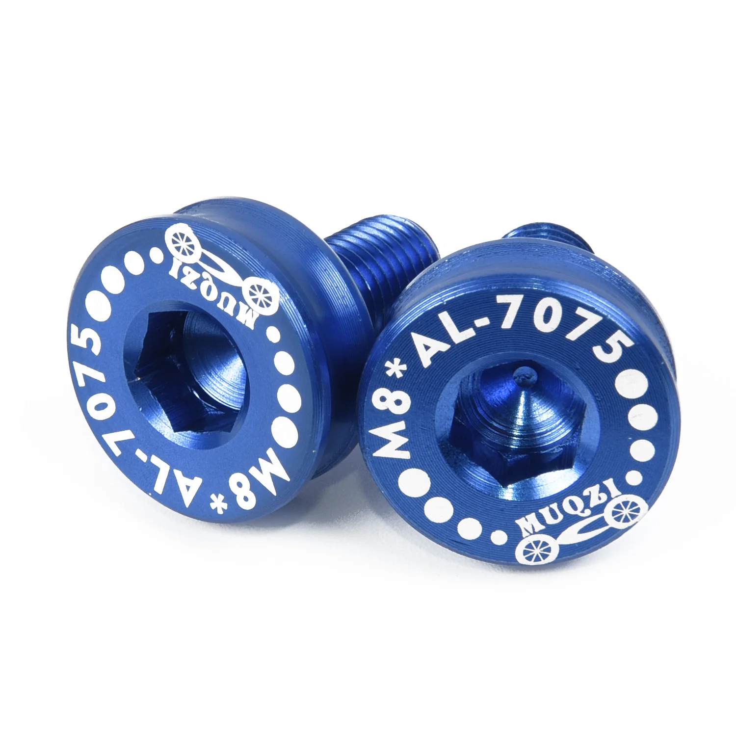 

2 Pcs Crank Bolts M8 Allen Key Bike Bottom Bracket Bicycle Axle Screw Durable