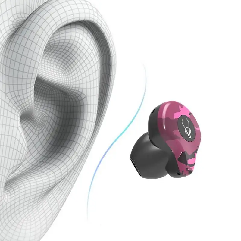 Sabbat X12 Pro Наушники-вкладыши TWS с Беспроводной Bluetooth 5,0 Наушники камуфляжные спортивные стерео Hi-Fi наушники Шум Снижение гарнитура с микрофоном