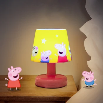 

Cartoon Peppa Pig Creative Children's Eye Protection Table Lamp USB Plug-in LED Energy-saving Night Light Kid Birthday Toys Gift
