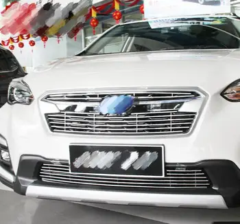 

Metal Front bottom Grill Grid Grille bumper upper grille mesh Trim For Subaru XV Impreza Hatchback 12-15 2016 2017 2018 2019