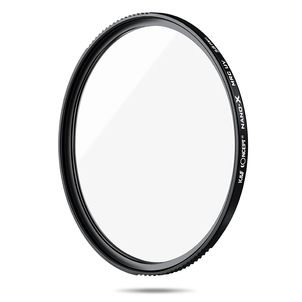 K& F Concept 37/40. 5/49/58/67/77/82 мм УФ-фильтр Защитная пленка с нано-х серии MCUV Сверхтонкий Стекло UV фильтр 18-Слои мульти нано-покрытием фильтр для объектива