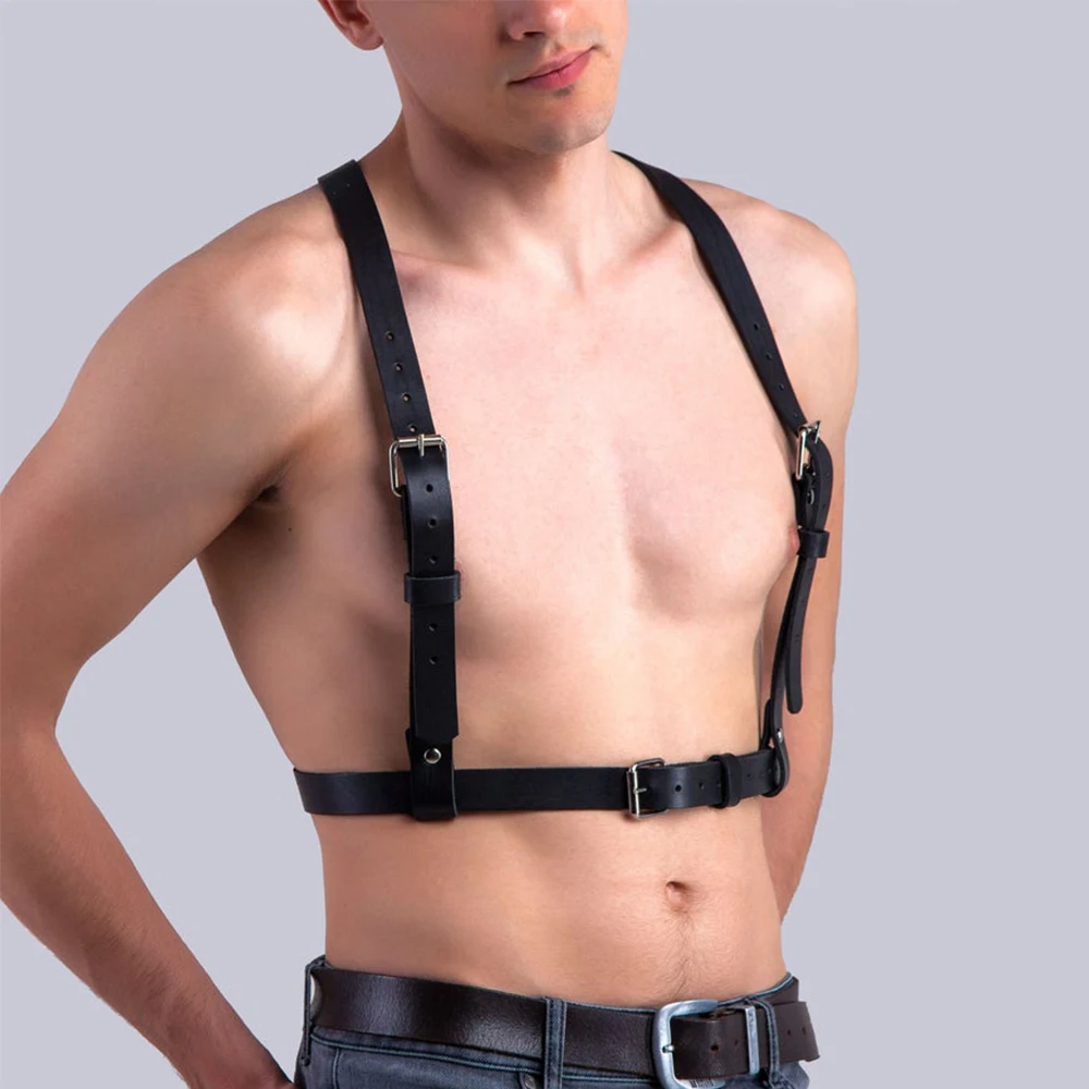 CEA.HARNESS, Харадзюку, ремни из искусственной кожи, для геев, ролевые игры, мужское нижнее белье, пояс для подтяжек