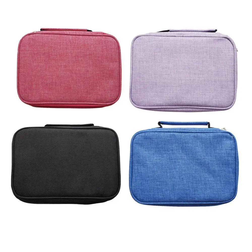 

72 Holder Pen Colored Pencil Case School Multi-functional High Capacity Zipper Pencil Bag For Student Art Supplies