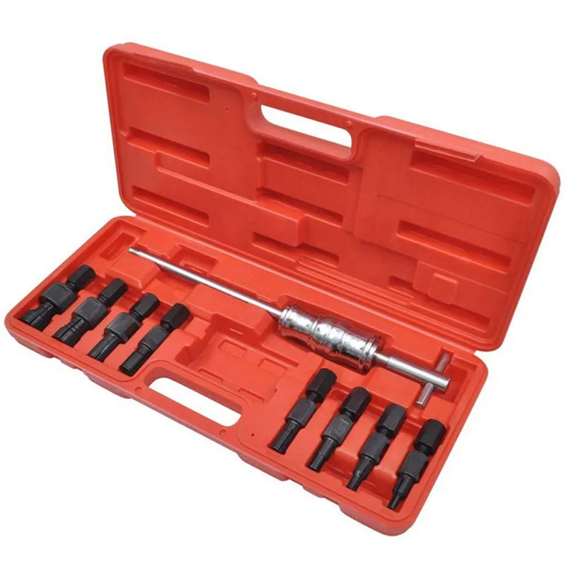 9Pc Blind Hole Kit Slide Hammer Pilot Internal Bearing Puller Bearing Extractor Removal Kit Sk1034