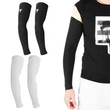 Велосипедный рукав, 1 пара, унисекс, для спорта на открытом воздухе, ледяной шелк, солнцезащитный, защита от УФ-лучей, для езды, рукав для рук, велосипедное снаряжение