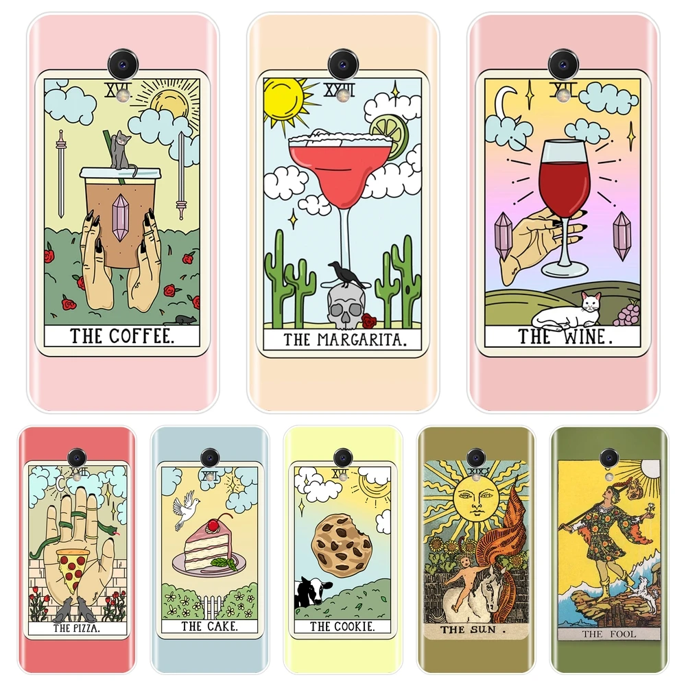 

Phone Case Silicone For Meizu M6 M5 M3 M2 Note Egypt Tarot Food Sun Soft Back Cover For Meizu M2 M3 M3S M5 M5C M5S M6 M6S M6T