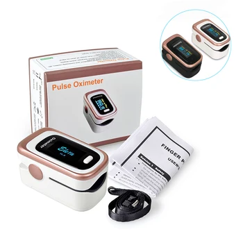 

OLED Blood Oxygen meter Kit Oximeter blood oxygen instrument wtih blood oxygen apparatus protection SPO2 Sleep Monitor