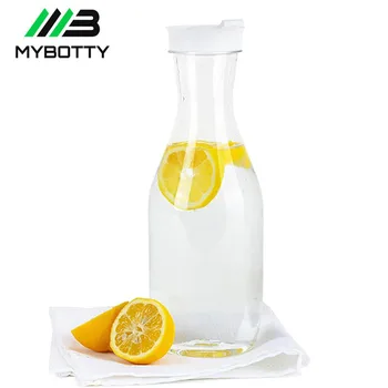 

MYBOTTY 1Pcs Plastic Juice Water Bottle Jug Large Capacity Bottle Pot Household Juice Container Heat Resistant Drinkware Bottle