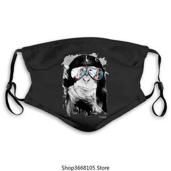 

E1sindicate mask reflection aloye OBS chimp 10 APE 75 White Club Deep 4612 Washable Windproof Anti-Dust Masks Dust Proof F pm2.5