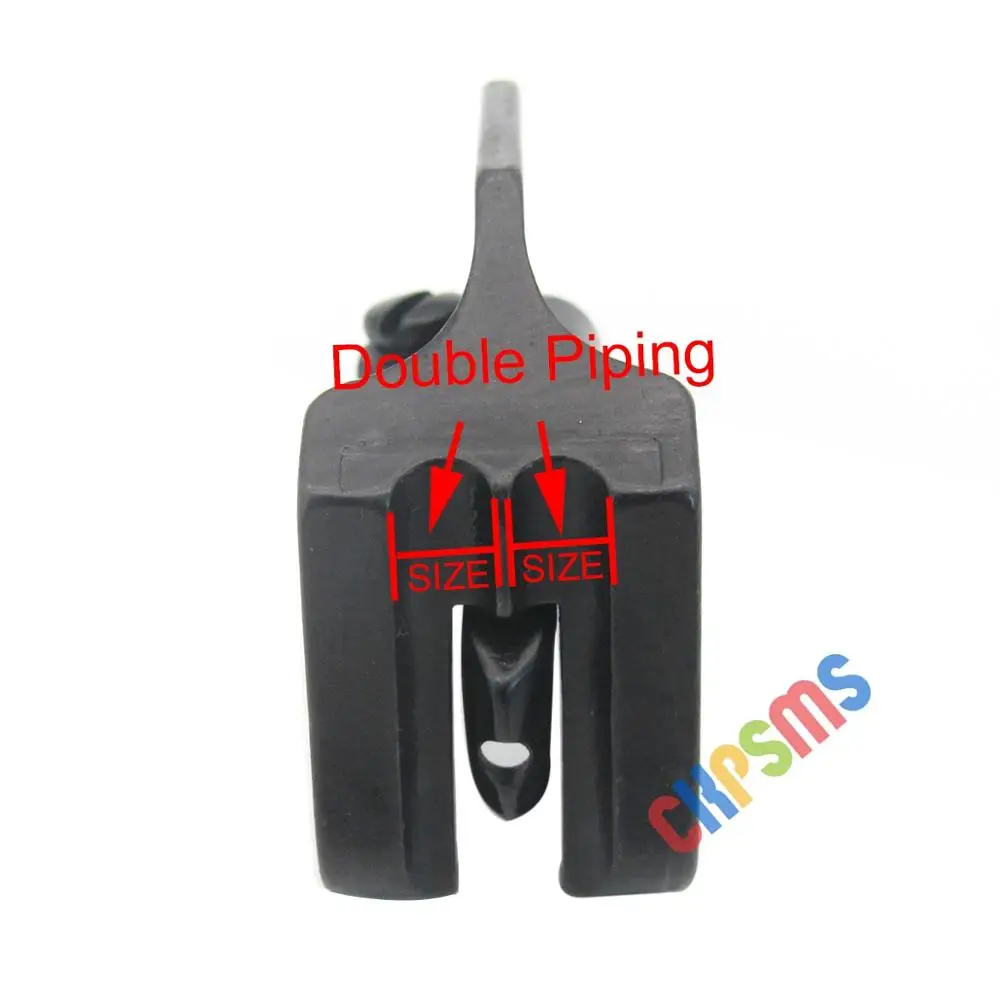 S95 1/8+ 3/16+ 1/4 3 комплекта/3 размера двойная расточка трубопроводов для ног для JUKI LU562/563/1508 певец 111 г, 111 Вт CONSEW 206RB 225
