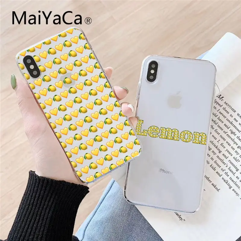 Чехол MaiYaCa для iphone 7 6 X с фруктовым лимоном чехол iPhone 8 6S Plus XS MAX 5 5S SE XR Fundas Capa |