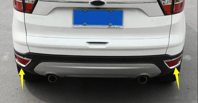 Применимо к 17 forFord Kuga Escapefog лампа Капот Передняя и задняя противотуманная фара капот декоративная рамка авто лампа капот