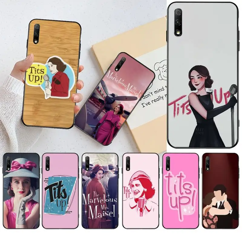 CUTEWANAN The Marvelous Mrs Maisel black Phone Case Hull For Huawei Nova 6se 7 7pro 7se honor 7A 8A 7C Prime2019 | Мобильные