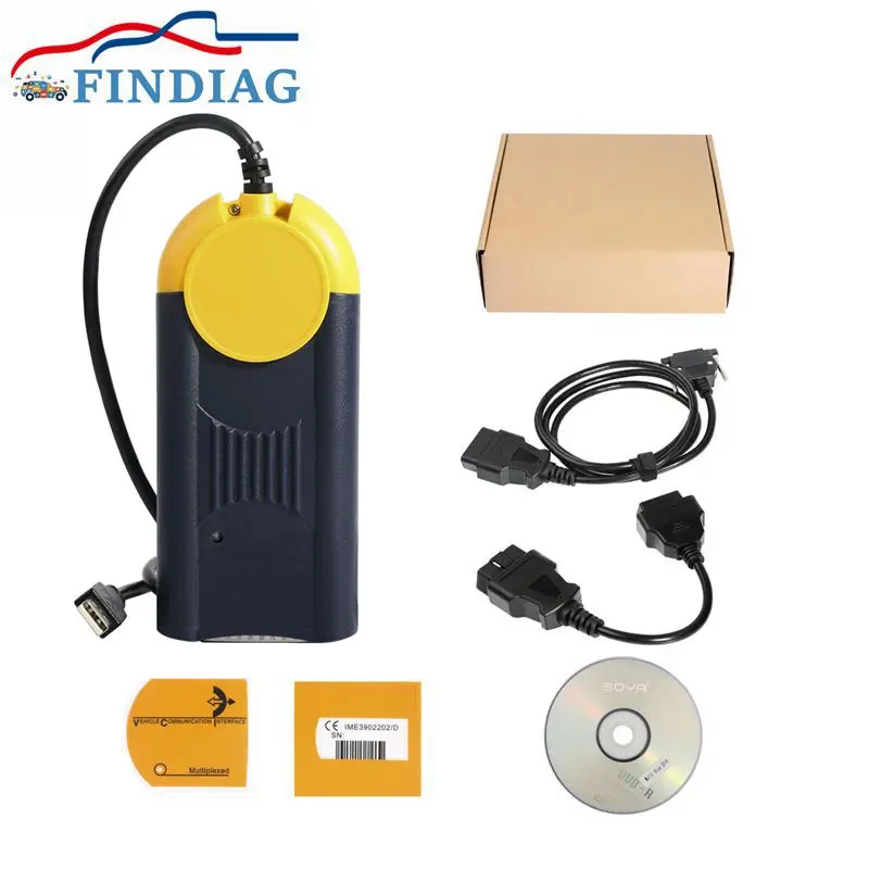 US $121.00 Multidiag j2534 Diagnostic tool OBD2 Device Actia MultiDiag j2534 V20183 multidiag Multi Diag lnterface Programmable power