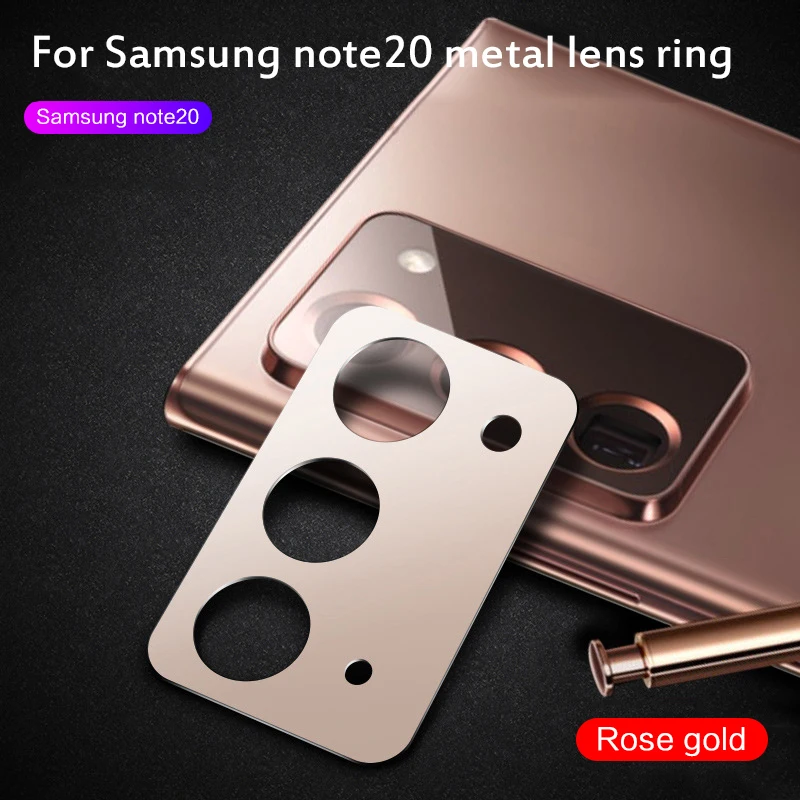 Ultra-thin Metal Camera Cover Lens Screen Protector For Samsung Galaxy Note 20/note 20 Ultra Lens Case Scratch Resistant