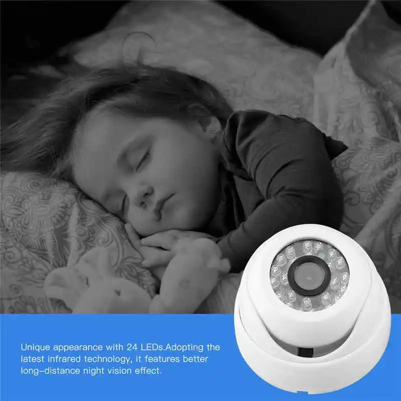 

HD Color 1200Tvl Sensor Security Camera Day Night Vision 24 LED Waterproof Outdoor Indoor Camera ING-SHIPPING