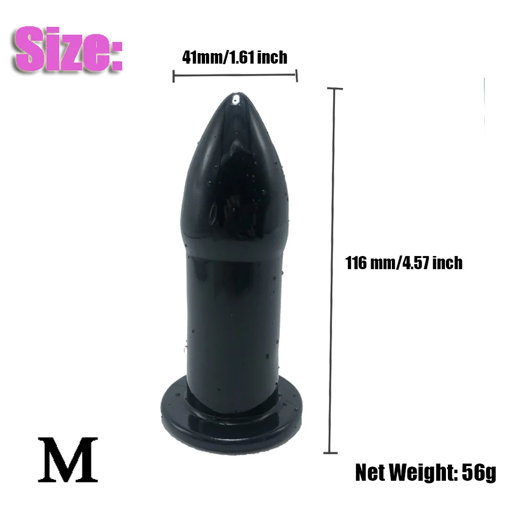 5 Sizes Hollow Anal Plug Anal Dilator Speculum Prostate Massager Huge Butt Plug Sex Toys For Woman Men Anus Dilator Sex Products