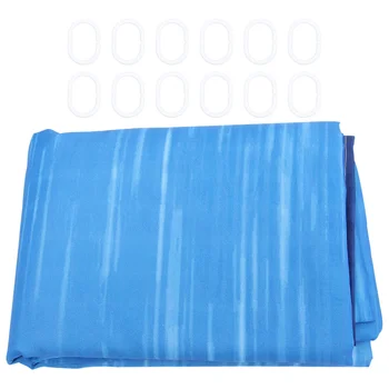 

1PC Fresh Printing Bath Curtain Waterproof Shower Curtain Household Bathroom Curtain Toilet Shower Curtain for Home Hotel Dorm (