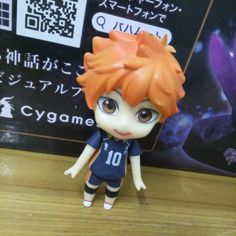 Аниме Haikyuu Hinata Syouyou ПВХ экшн фигурка Коллекционная модель кукла игрушка 10 см 461