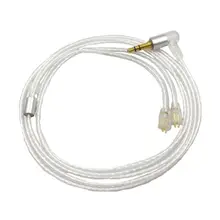 1 2m Silver Plated AUdio Cable Headphone Cord for UE TF10 TF15 5PRO SF3 5EB Kit