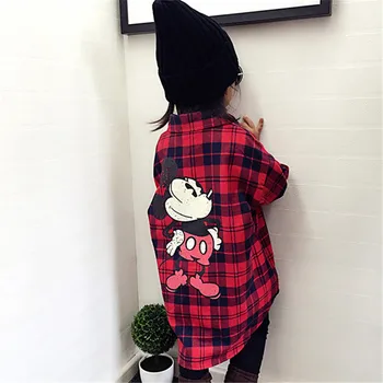 Spring Winter Family Matching Clothes Baby Girl Red Lattice Cardigan Shirt Mother And Daughter Clothes Windbreaker Family Look 4