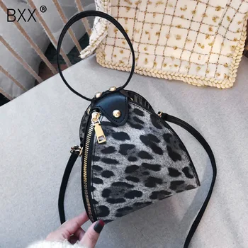 

[BXX] Vintage Leopard Mini PU Leather Bags For Women 2020 Summer Shoulder Messenger Travel Handbags Ladies Crossbody Bag HL535