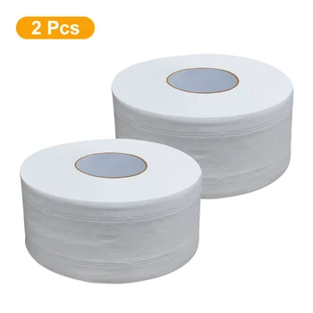 

2 pcs Large Plate White Toilet Paper Household Toilet Paper Hotel Toilet Paper For Wholesale Drop ship