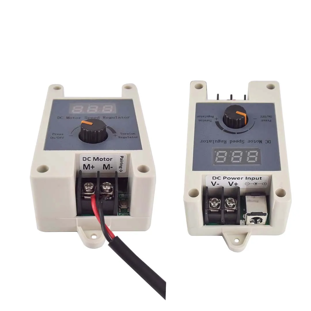 do regulamento da velocidade motor cc 12v dc35v 02