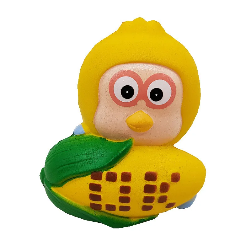 Squeeze Toys PU медленно отскакивающие игрушки Моделирование половина большой лимон мягкое Смола ремесла сжимающая музыка снятие стресса игрушка