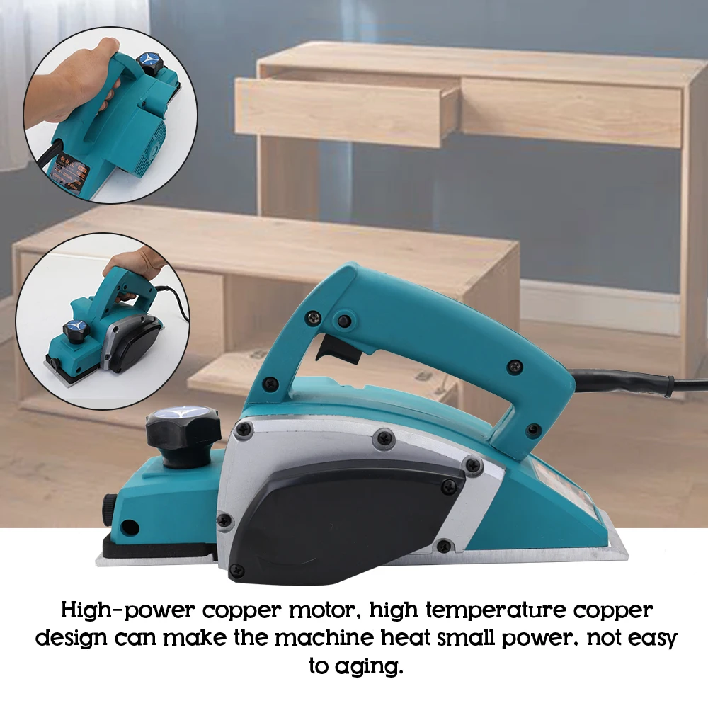 Многофункциональная электрическая строгальная машина, мощная деревянная ручная столярная Деревообработка, инструмент для файлов, домашние наборы инструментов для самостоятельной работы, для столярных работ