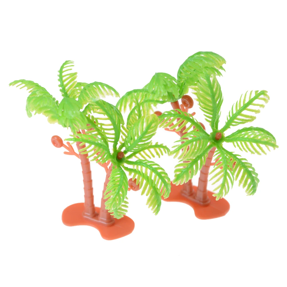 Mini Tree Potted For Green Plant In Pot Doll House Furniture Home Decor Simulation Potted Plants 1:12 Dollhouse Miniature 22