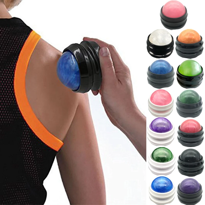 Massage Roller Ball Massager Body Therapy Foot Back Waist Hip Relaxer Stress Release Muscle Relaxation Balls |