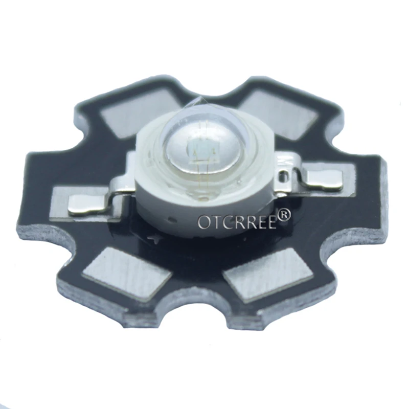 100pcs-1W-3W-High-Power-LED-Full-Spectrum-White-Warm-white-Green-Blue-Deep-Red-660nm