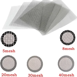 Stainless Steel Woven Wire Mesh Filter Sheet, 15x30cm, 5 - 40 Micron级 (5 Mesh 15x30cm)