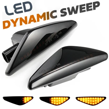 

LED Dynamic Turn Signal Light Side Fender Marker Lamp Sequential Indicator Light For BMW X6 E71 E72 X5 E70 X3 F25 Fender Light