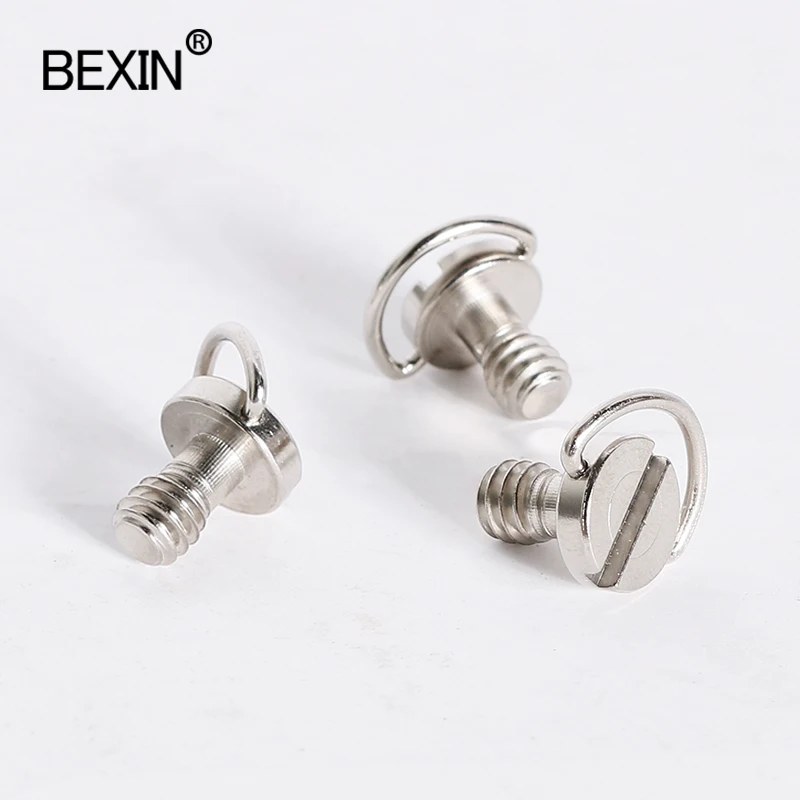 Viti D-Ring 1/4 Pollice Per Fotocamera - Set Da 5 In Acciaio Inox Per Treppiedi - Foto 3