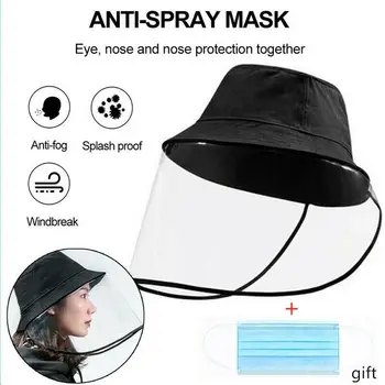 

Eye Protection,Isolation Hood to Protect The Whole Face Anti-Saliva Droplets Hat,Unisex Protective Hat,