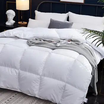 

Luxury Soft Warm Winter Thicken Duvet Quilt Core All-Season Down Alternative Duvet With Plush Washable Duvet For Hotel Home