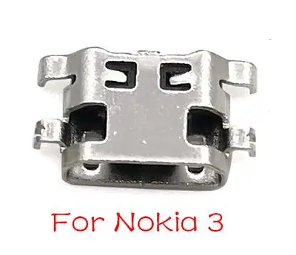 Разъем Micro Usb для зарядки порт Jack для Nokia 3 6 7 Plus 8 6,1 7,1 5,1 Plus X5 X6 X7 запасные части - Цвет: For Nokia 3