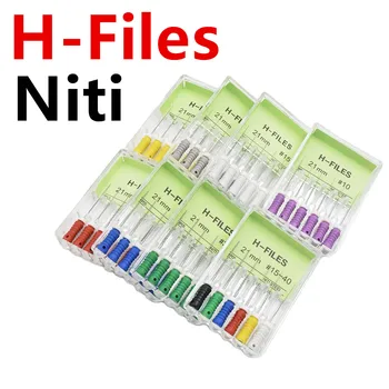 

2 boxes niti H endo files root canal treatment hand files flexible dnetal tools