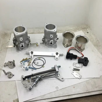 

SherryBerg FAJS 45IDA 45MM IDA Throttle Bodies linkage AIR HORNS TPS KIT 45mm FOR EMPI Weber dellorto carb W/T Injectors 45 IDA