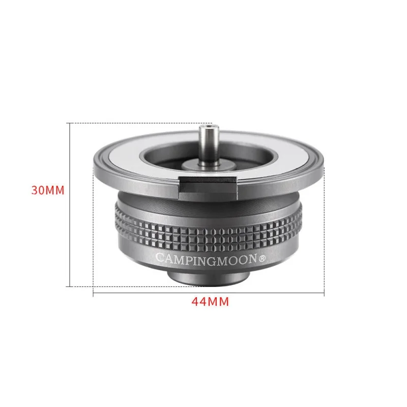 

Outdoor Hiking Camping Gas Stove Adaptor Split Type Furnace Converter Connector Portable durable easy to use lightweightfz