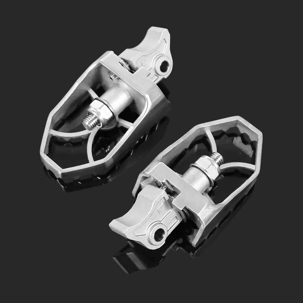 

For BMW R1250GS R1200GS Adv Lc R1250 R1200 GS R1150GS 2013-2021 Stainless Steel Foot Pegs ADVENTURE FootRest Footpegs Foot rest