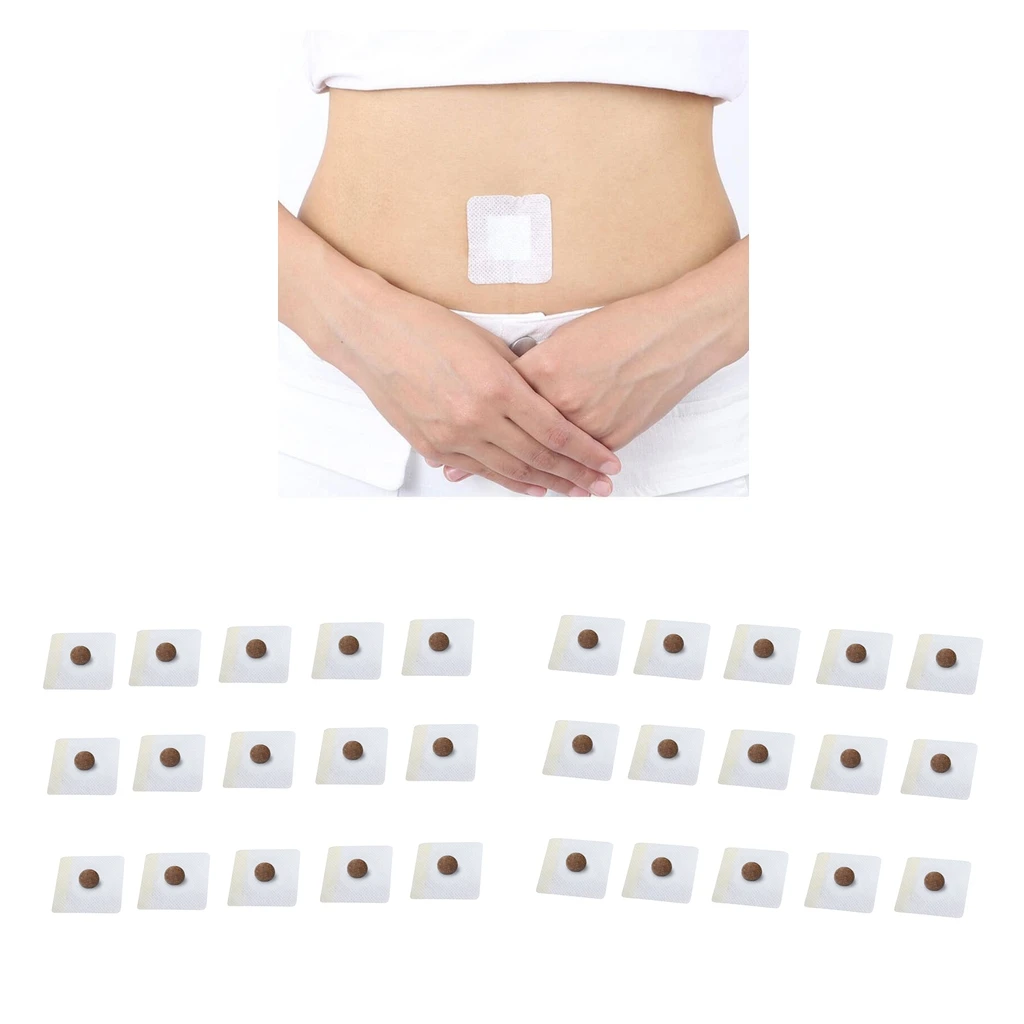 30Pcs Healthy Weight Loss Navel Stick Quick Slim Patch Pads Detox Adhesive Sheet Weight Loss Burning Fat Patch Popular Fitness
