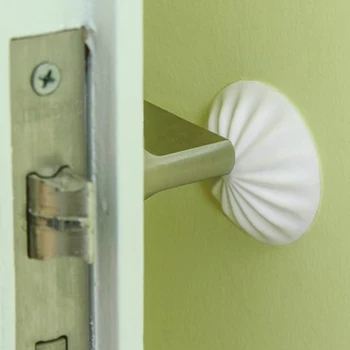 

Door Handle Bumper Rubber Lock Crash Mat Pad Wall Rubber Shock Cushion SilencerThicken Self Adhesive Protective Pads drop ship