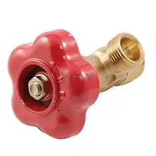 LPG сжиженный нефтяной газ Угловой запорный клапан муфта 22,6 мм x 24 мм