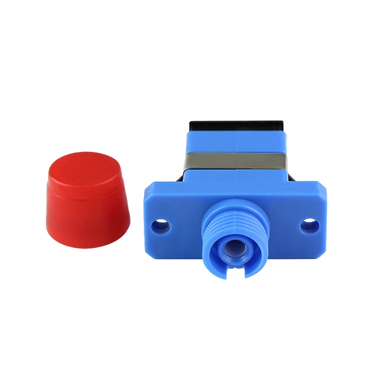 Fiber Optic Adapter FC-SC UPC Singlemode Simplex SM Adaptor Coupler FC/UPC-SC/UPC Plastic Hybrid Optical Fiber Connector Adapter