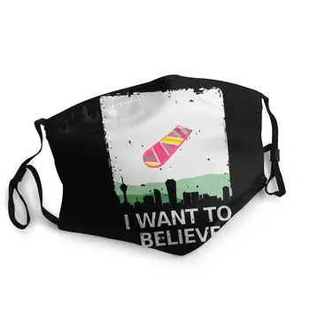

I Want To Believe Sunproof Reusable Face Mask Great Anti Haze Mouth Protection Cover