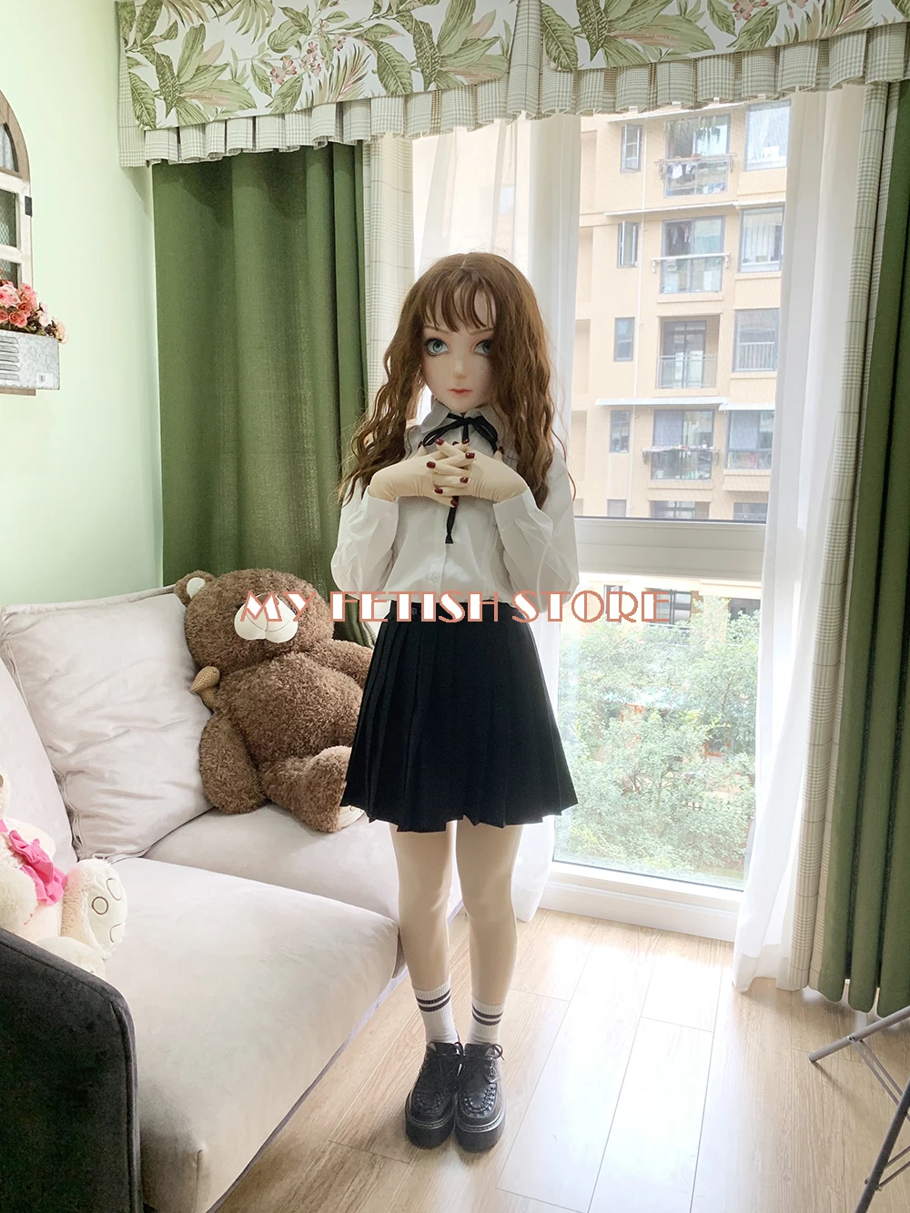 (KIG011)Crossdress Customize Flesh Zentai Suit With Toes and Nail Art For kigurumi Second Skin Cosplay Costume