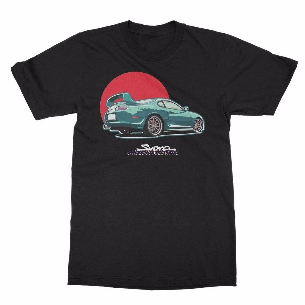 

Hot Sale Summer Rising Japan Car JDM T-Shirt High Quality 100% For Man Shirts
